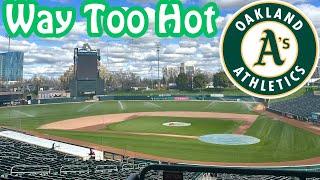 The Oakland A's move to Sacramento is running into problems