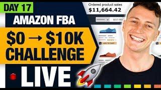 AMAZON FBA $10,000 CHALLENGE  (Day 17) Receiving Our Amazon Product Sample!