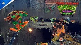 Teenage Mutant Ninja Turtles: Mutants Unleashed - Gameplay Trailer | PS5 & PS4 Games