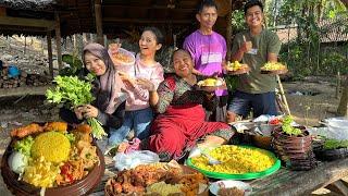 MASAK BESAR BIKIN NASI KUNING BUAT ACARA PMT PUTUNE