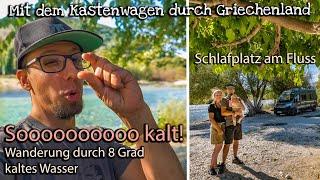 Wasserwanderung Acheron Springs | Campervan Wohnmobil Rundreise Griechenland |VANNLIFE Griechenland