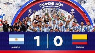 Argentina vs Colombia Copa América USA 2024 - Partido Completo