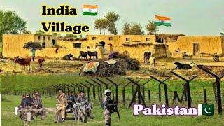 India  Pakistan Zero Line||Last Village on Border||pak Ind border area