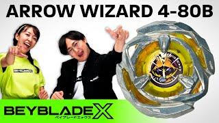 BEYBLADE X | Meet the new ARROW WIZARD 4-80B!!