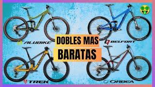 Estas SON LAS MTB DOBLE SUSPENSION MAS BARATAS de TREK, BELFORT, ALUBIKE y ORBEA