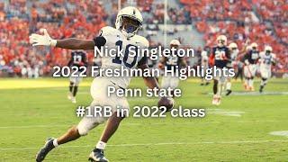 Nicholas Singleton 2023 Highlight mix | 20 Min | PSU RB