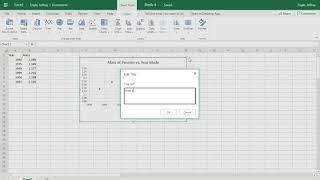 Excel Tutorial Video for Pennies Lab