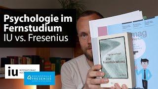 Fernstudium Psychologie: IU vs. Fresenius (+ Infos zu Psychotherapie) - Bachelor berufsbegleitend