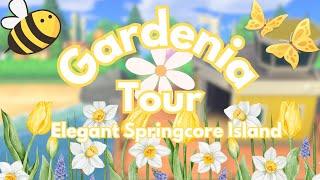 Gardenia Tour | Elegant Springcore Island | Animal Crossing New Horizons | ACNH