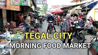 TEGAL CITY MORNING FOOD MARKET