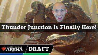 Thunder Junction Is Finally Here! | Outlaws Of Thunder Junction Draft | MTG Arena