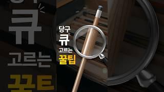 [공때리는언니] 당구 큐 고르는 꿀팁~!!