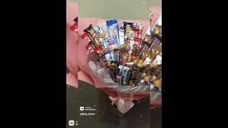 Сладкий букет из конфет – является эксклюзивным подарком, который  доставит огромное сладкое удоволь