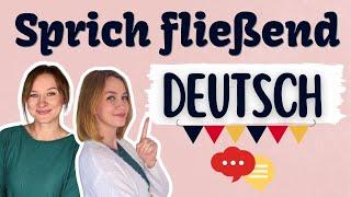 ️ Lerne fließend Deutsch sprechen | Imitationstechnik | Shadowing | Akzentfrei sprechen