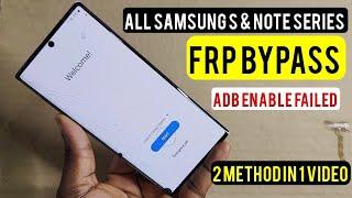 Samsung Galaxy Note 10, Note 20, S10, S20, S21 S22, Note 9 Frp Bypass/Google Account Remove 2024