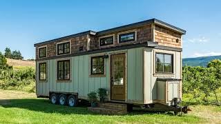 Absolutely Gorgeous Modern Hummingbird Tiny House for Sale by Summit Tiny Homes