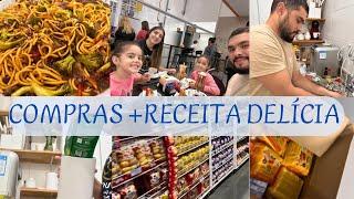 NOSSO DIA | COMPRAS DE REPOSIÇÃO | RECEITA DELÍCIA E FÁCIL