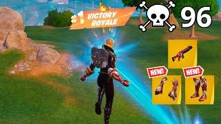 96 Elimination GHOST RIDER Solo Vs Squads "Zero Build" Gameplay WINS (Fortnite Chapter 5 Season4)