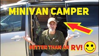 Minivan Camper - Better than an RV!