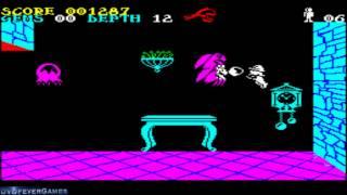 Underwurlde (ZX Spectrum 48k) - the first time I've played it in nearly 30 years