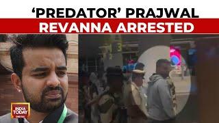 Hassan MP Prajwal Revanna Arrested In Sex Tapes Case, Spends Night In Police Custody | India Today