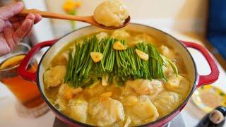 No one knows what’s happening in a kitchen【 Dinner | Handmade Cheese Meat Chewy Dumpling Hot Pot 】