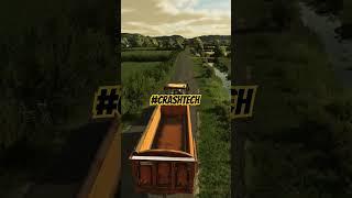 JCB Fastrac crash #farmingsimulator22 #cartech #fs22 #farmingsimulator #farming #farmsim