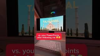 Glow up like PowerPoint ️ Comment „Tutorial“ for a full YouTube Tutorial #PowerPoint #transition