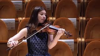 Vivijana Rogina performs in Cremona „Museo del Violino“: Bach, Leclair