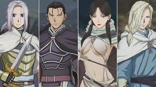 Arslan: The Warriors of Legend - Arslan, Daryun, Narsus & Farangis Gameplay [HD]