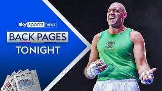 “Tyson Fury playing Tyson Fury games” | Is Tyson Fury's retirement a strategy? | Back Pages Tonight