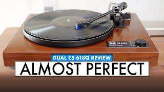 DUAL Record Player Review!! Dual CS 618Q Turntable Review