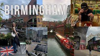 BIRMINGHAM | City Guide, canals, street art in Digbeth, what to do | VLOG [English]