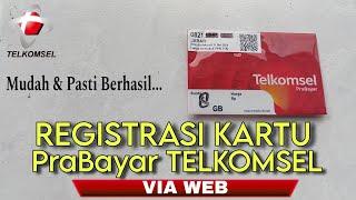 HOW TO REGISTRATE A TELKOMSEL PERDANA CARD VIA THE WEB