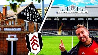 Premier League's MOST BEAUTIFUL Ground  FULHAM FC Craven Cottage Stadium Tour