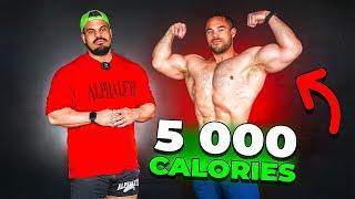 The 5000 Calorie Extreme Routine Of  Bodybuilder