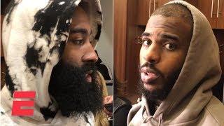 James Harden, Chris Paul proud of Rockets' NBA-record 26 3-pointers | NBA Sound