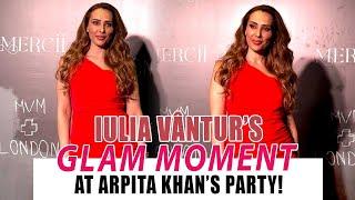 Iulia Vântur Rocks Arpita Khan's Christmas Party!  #IuliaVântur #ArpitaKhan #ChristmasParty