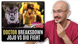 DOCTOR Breaks down JoJo vs Dio FIght