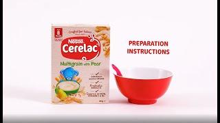 How to Prepare CERELAC Multigrain with Pear | Infant Cereal | Nestlé Baby & me