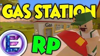 Unturned - Gas and Service Station | $10 Quarter of a tank $40 Full tank ( Unturned RP ) "Funny"