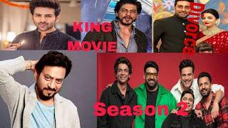 #Shah Rukh Khan KING movie# Kartik aryaan# Varun Dhawan# The Kapil Sharma show season 2