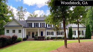 Home for Sale in Woodstock, GA - 5 Bedrooms - 5 full & 2 half Bathrooms - #atlantarealestate