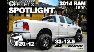 Spotlight - 2014 Ram 1500 on Fuel Rampage 20's with Atturo Trail Blade MT 33's