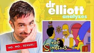 Doctor REACTS to The Simpsons "Homer's Phobia" (Homophobia in a Gay Steel Mill)