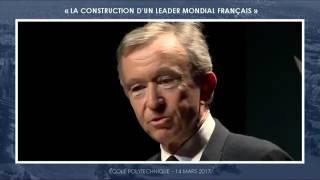 Conférence de Bernard Arnault à l'École polytechnique