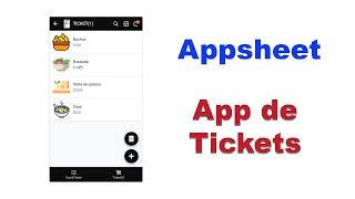 APPSHEET Creando APP DE TICKETS DE VENTA  | TECH Universidad Tecnológica