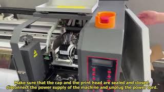 How to Maintain the UV dtf Printer before Holiday ? | Here is the maintenance for #uv  dtf printer?