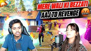 CUTE GIRL KO GAMEPLAY DIKHA KE SHOK KR DIYA || FREE FIRE FULL MAP GAMEPLAY 