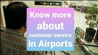 To know more about customer service in #airport